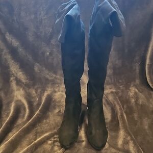 Marc Fisher Black Over-the-Knee Boots